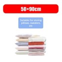 Vacuum Compressed Storage Bags for Clothes Bed Sheet Pillow Socks with Hand Pump Reusable Availiable Multiple Sizes Red