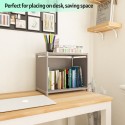 1 Tier Cube Bookcase Book Shelf Multifunctional Storage Rack for Books Shoes Toys Green Plants Decorations Bedroom Study Room Ki