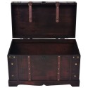 Vintage Treasure Chest Wood 26"x15"x15.7"