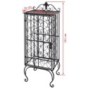 Wine Rack for 28 Bottles Metal