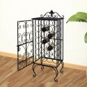 Wine Rack for 28 Bottles Metal