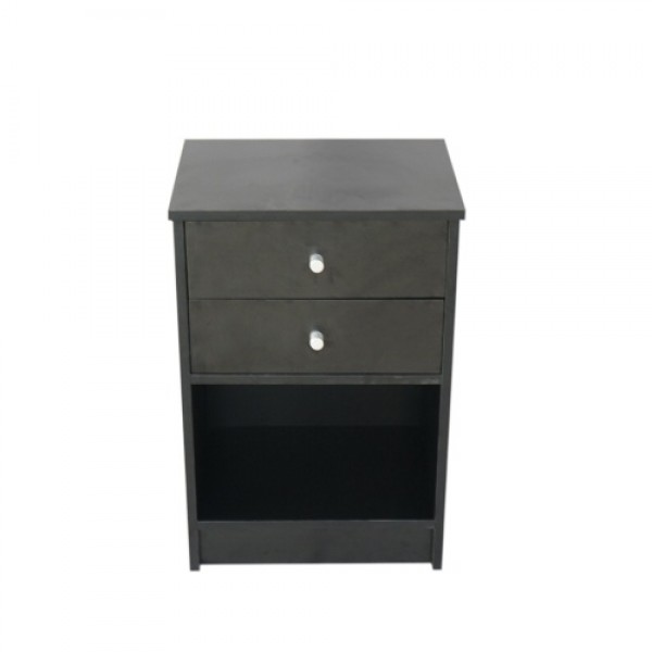 40 x 30 x 60cm Round Handle Cabinet with Two Drawer