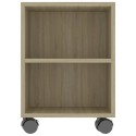 TV Cabinet Sonoma Oak 47.2"x11.8"x16.9" Chipboard