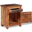 Nightstand Solid Acacia Sleeper Wood