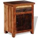 Nightstand Solid Acacia Sleeper Wood