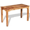 Dining Table Solid Sheesham Wood 120x60x76 cm