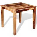 Dining Table Solid Sheesham Wood 82x80x76 cm