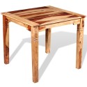 Dining Table Solid Sheesham Wood 82x80x76 cm