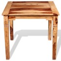 Dining Table Solid Sheesham Wood 82x80x76 cm