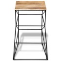 Bar Stool Solid Mango Wood