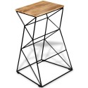 Bar Stool Solid Mango Wood