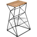 Bar Stool Solid Mango Wood