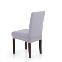 High Quality Stretch Removable Washable Short Dining Chair Cover Soft Milk Silk Spandex Chair Cover Slipcover for Wedding Party 