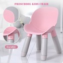 Kids Chair Classroom Plastic Kids Chair Preschool Detachable Stool Kids Activity Chairs for Toddler Children Boys Girls