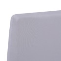 High Quality Stretch Removable Washable Short Dining Chair Cover Soft Milk Silk Spandex Chair Cover Slipcover for Wedding Party 