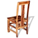 Dining Chairs 6 pcs Solid Sheesham Wood (243964x3)