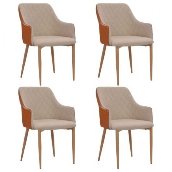 Home Restaurant Simple 4 pcs Dining chairs