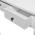 Console Table with 2 Drawers White