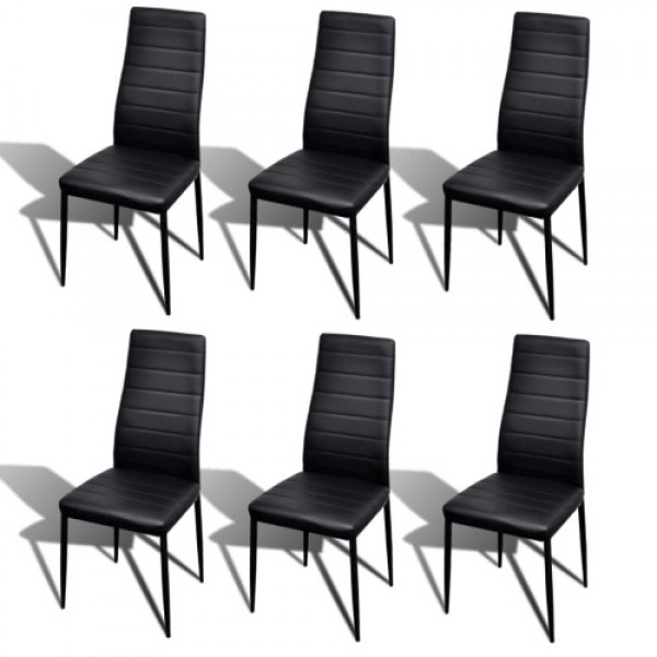 from black board chair hairline 6 pcs