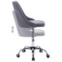 2pcs 360-degree Rotatable Office Soft Chairs