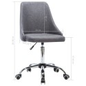 2pcs 360-degree Rotatable Office Soft Chairs