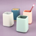 Desktop Pen Holder Durable Fashion Desk Organizer Pencil Holder Makeup Storage Box for Office School Home Stationery Supplies