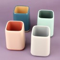 Desktop Pen Holder Durable Fashion Desk Organizer Pencil Holder Makeup Storage Box for Office School Home Stationery Supplies