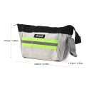 PENGGONG 650D Oxford Fabric Tool Bag Wear-resistant Multifunctional Tool Storage Bag with Pockets Zipper Closure