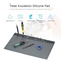 380*210mm Heat Insulation Silicone Pad for BGA Soldering Repairing Solder Station Mat High Temperature Maintenance Platform with