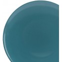 18-Piece Stoneware Dinnerware Set - Deep Teal, Service for 7