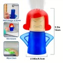 1pc Angry Mama Microwave Cleaner, Steam Cleaner, Kitchen Fridge Cleaner, Microwave Cleaner Lady, Microwave Oven Steam Cleaner, Steam Cleans And Disinfects With Vinegar And Water For Kitchen