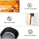 1pc, 4L Air Fryer, Healthy Cooking With Little To No Oil, Easy To Clean, Perfect For Small Families And Versatile Cooking, Large Capacity Household Single Knob Timing Multifunctional No Fume Electric Fryer, School Supplies Back To School Dorm