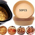 50100pcs, Disposable Air Fryer Liners (6.3''/7.87''), Paper Air Fryer Liner Pots, Paper Basket Bowls, Baking Trays, Oven Accessories, Baking Tools, Kitchen Gadgets, Kitchen Accessories