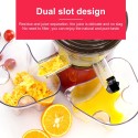 1pc Slow Masticating Juicer Cold Press Juice Extractor Nama Juicer Orange Juicer Apple Orange Citrus Juicer Machine With Wide Chute Quiet Motor For Juicer Machines Vegetable And Fruit Masticating Juicer