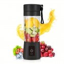 Portable USB Charging Juicer - Juice Up Anywhere with This 3.7V 6 Leaf Knife Household Small Juicer!